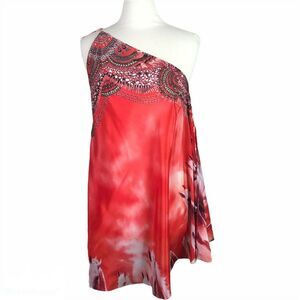 NEW Shahida Parides Horse Print Kaftan Dress OS